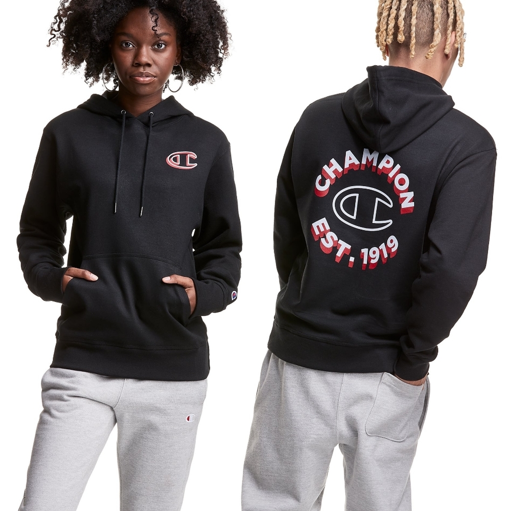Champion NWT Black Powerblend Hoodie